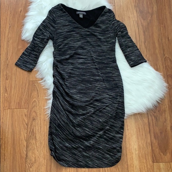 A Pea in the Pod Maternity Dress Gray Size Medium - Picture 4 of 4